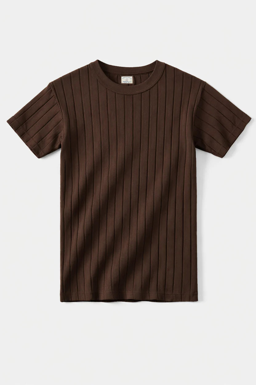 Drop Needle Tshirt - Brown
