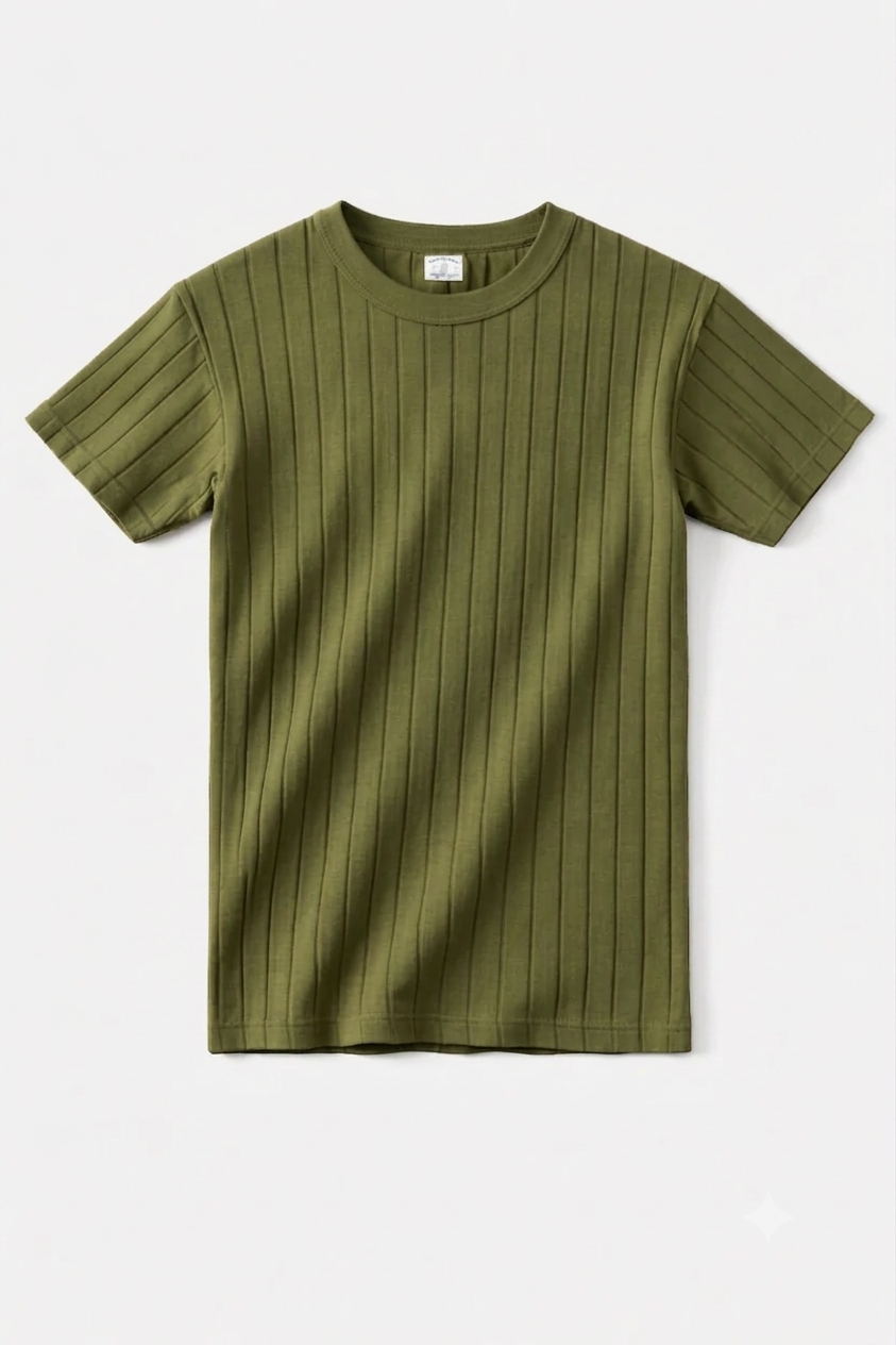 Drop Needle Tshirt - OliveGreen