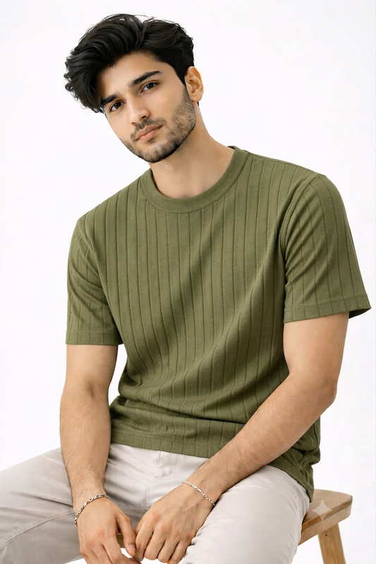 Drop Needle Tshirt - OliveGreen